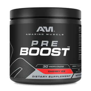 Amazing Muscle Pre Boost | Beta-Alanine Free | 30 Servings